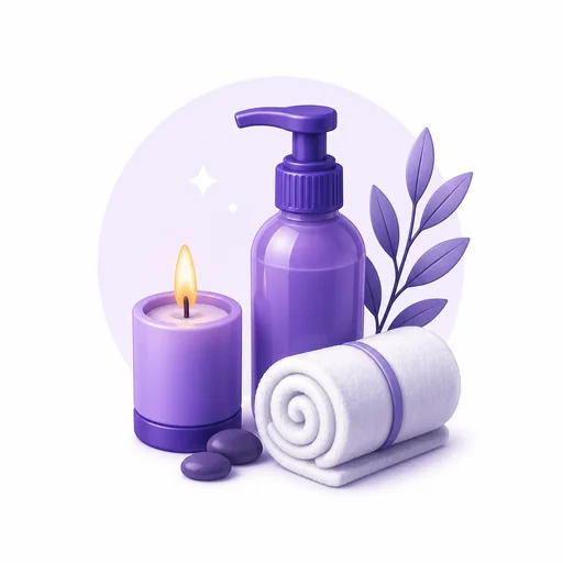 Illustration : un décor de soin et de détente