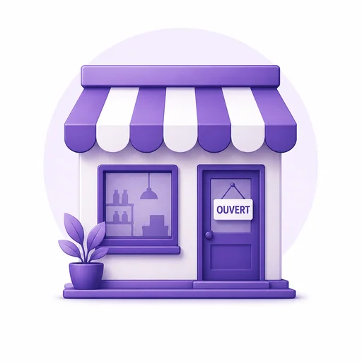 Illustration : la devanture d’une boutique